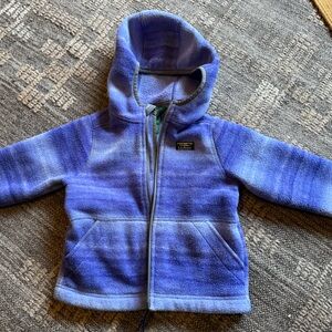 L.L. Bean Kids Gradient Blue Hoodie